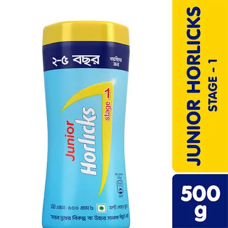 জুনিয়র হরলিক্স ৫০০ গ্রাম স্টেজ-১ জার