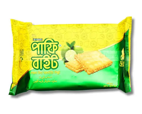 পাফি বাইট লেমন ক্রিম বিস্কুট ১৫০ গ্রাম