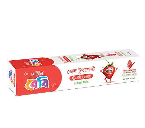 মেরিল বেবি জেল টুথপেস্ট (স্ট্রবেরি) ৪৫ গ্রাম