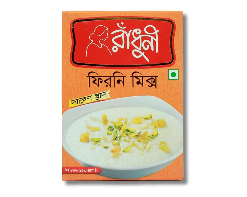 রাঁধুনী ফিরনি মিক্স ১৫০ গ্রাম:
