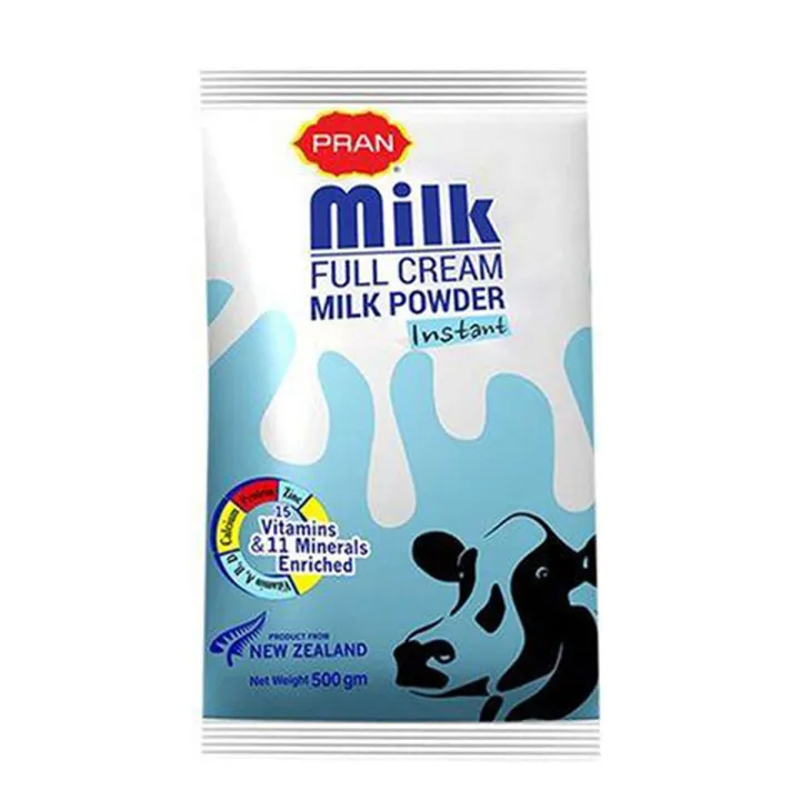 প্রান গুঁড়া দুধ ৫০০ গ্রাম