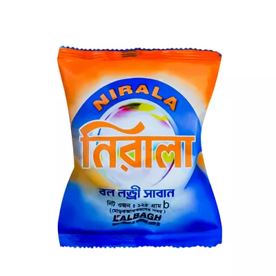 নিরালা বল লন্ড্রী সাবান ১২৫ গ্রাম