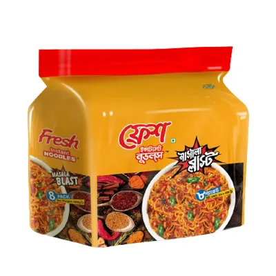 ফ্রেশ ইনস্ট্যান্ট নুডলস ৮ প্যাক