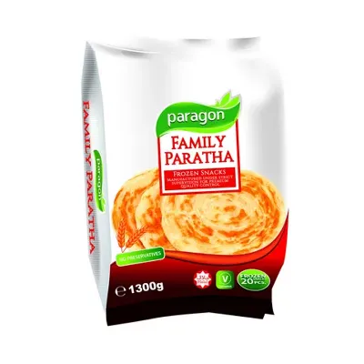 প্যারাগন ফ্যামেলি পরোটা ১৩০০ গ্রাম ২০ টি