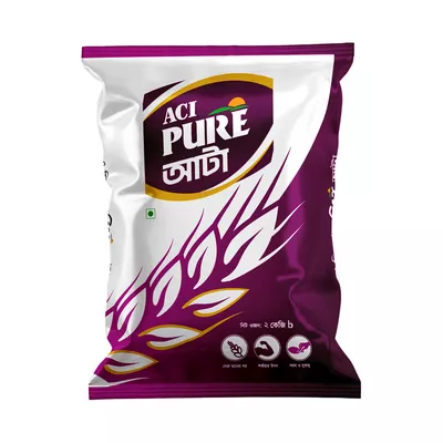 এ সি আই পিওর আটা ২ কেজি