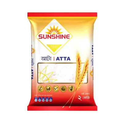 সানশাইন আটা ২ কেজি