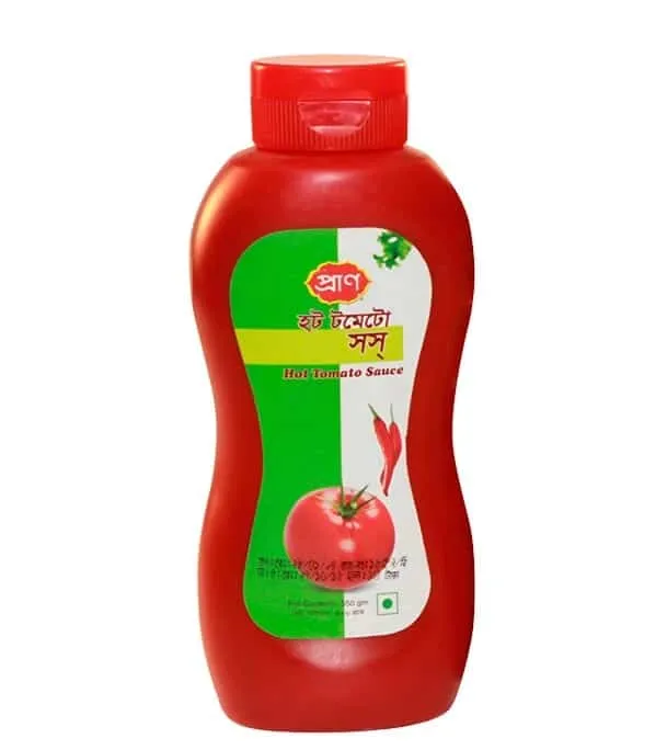 প্রাণ হট টমেটো সস ৫০০ গ্রাম