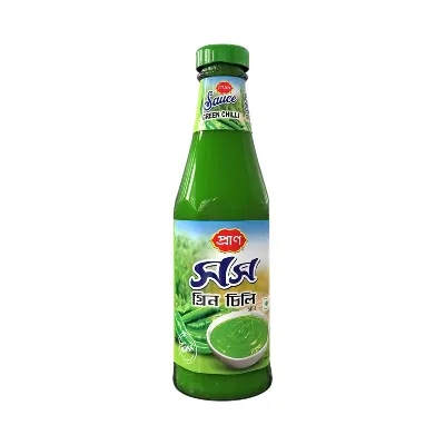 প্রাণ গ্রিন চিলি সস ৩৪০ গ্রাম