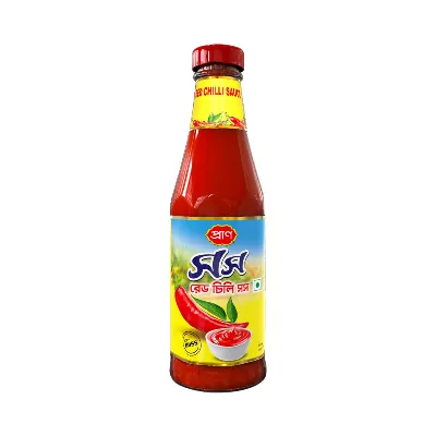 প্রাণ লাল চিলি সস ৩৪০ মিলি