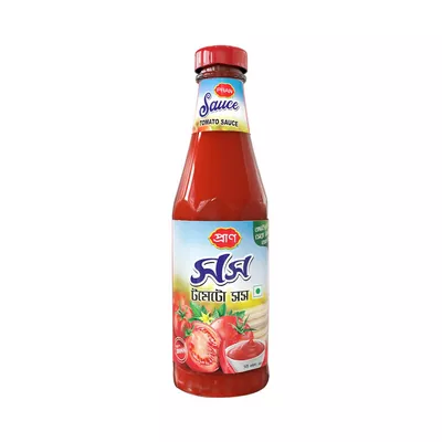 প্রাণ হট টমেটো সস 340 গ্রাম