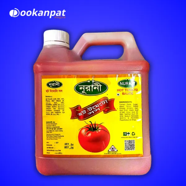 নূরানী হট টমেটো সস 5litter