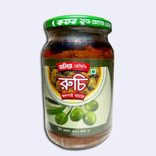 রুচি জলপাই আচার ৪০০গ্রাম