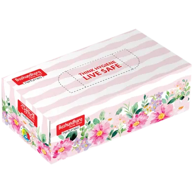 বসুন্ধরা ফেসিয়াল টিস্যু ১২০x২ প্লাই বক্স